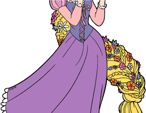Rapunzel Clipart Rapunzel Dress - Rapunzel Clip Art (640x480)