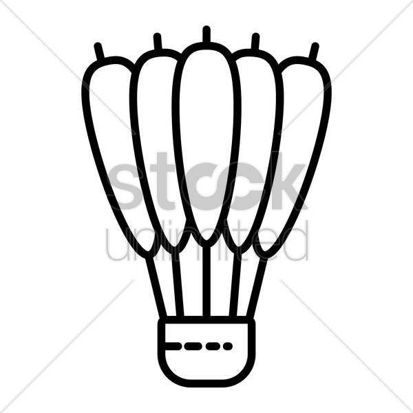 Shuttlecock Clipart Shuttlecock Ball Game Sports - Shuttlecock Clipart Shuttlecock Ball Game Sports (600x600)