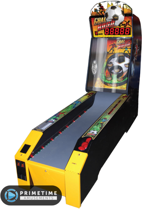 Goal Rush Alley Roller Redemption Game By Bay Tek Games - Wik Alley Bowler Arcade (690x690)
