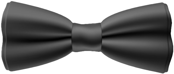 Black Bow Tie Clipart Png Clipground - Black Bow Ties Png (577x247)