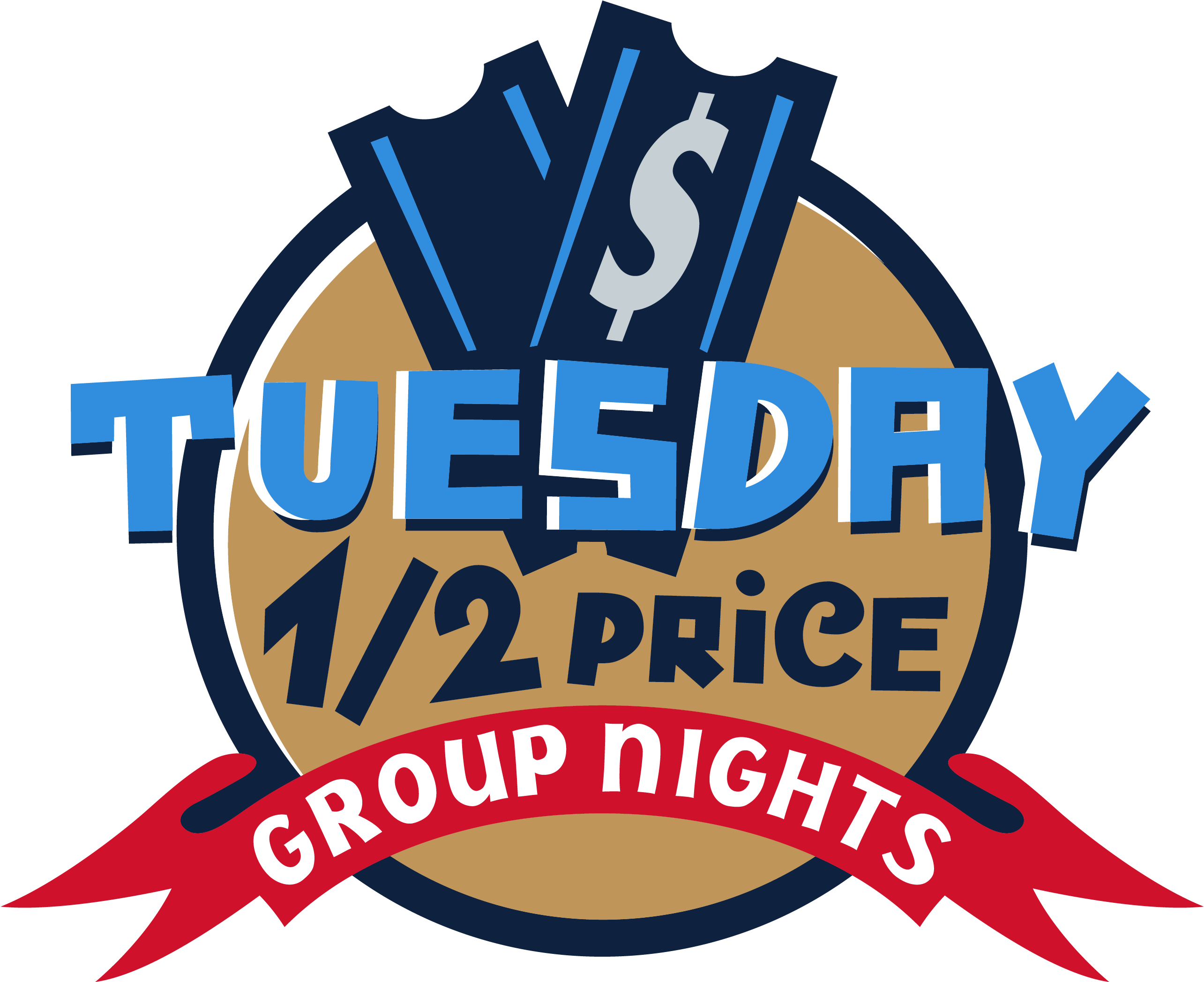 Half-price Group Night - Emblem (2608x2608)