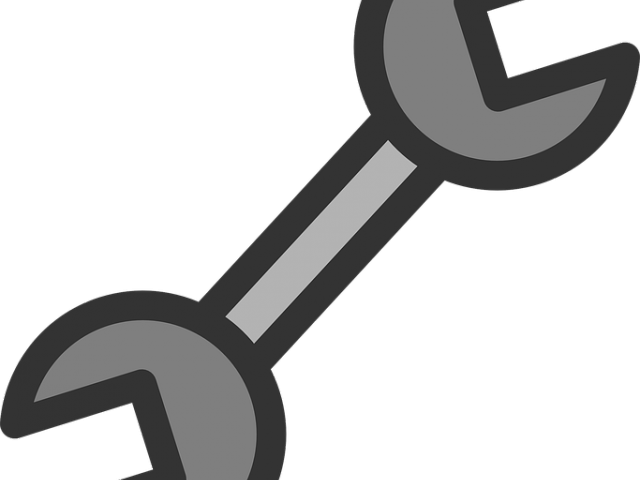 Spanner Clipart Key - Outil Png (640x480)