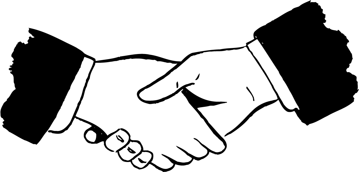 Rhetoric On Emaze - Handshake Clipart (1200x585)