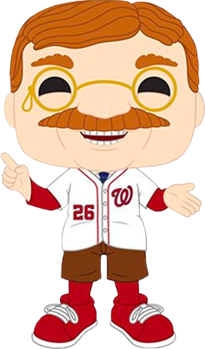 Theodore Roosevelt Washington Nationals Mascot Pop - Funko Pop Theodore Roosevelt (412x700)