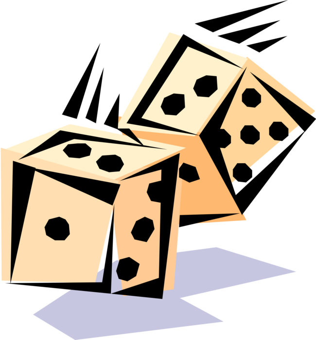 Roll Of Dice Doubles - Dice Roll Clip Art (650x700)