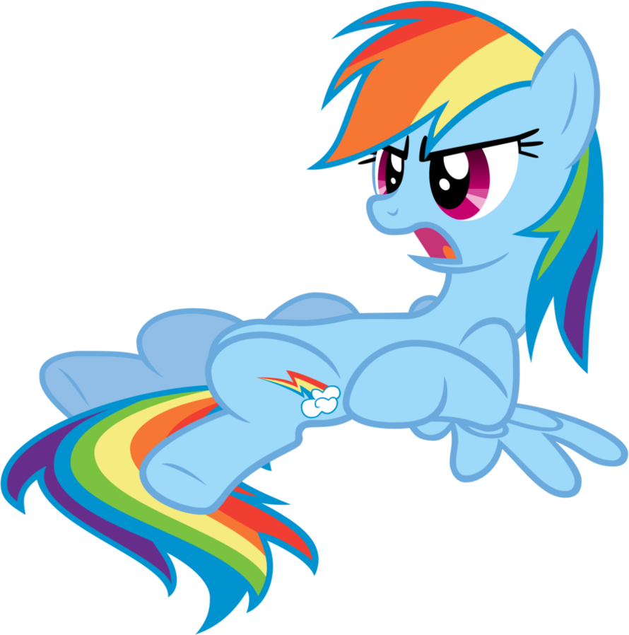 Yeah, M8, I'm 'avin' A Giggle - My Little Pony Rainbow Dash Sitting (890x898)