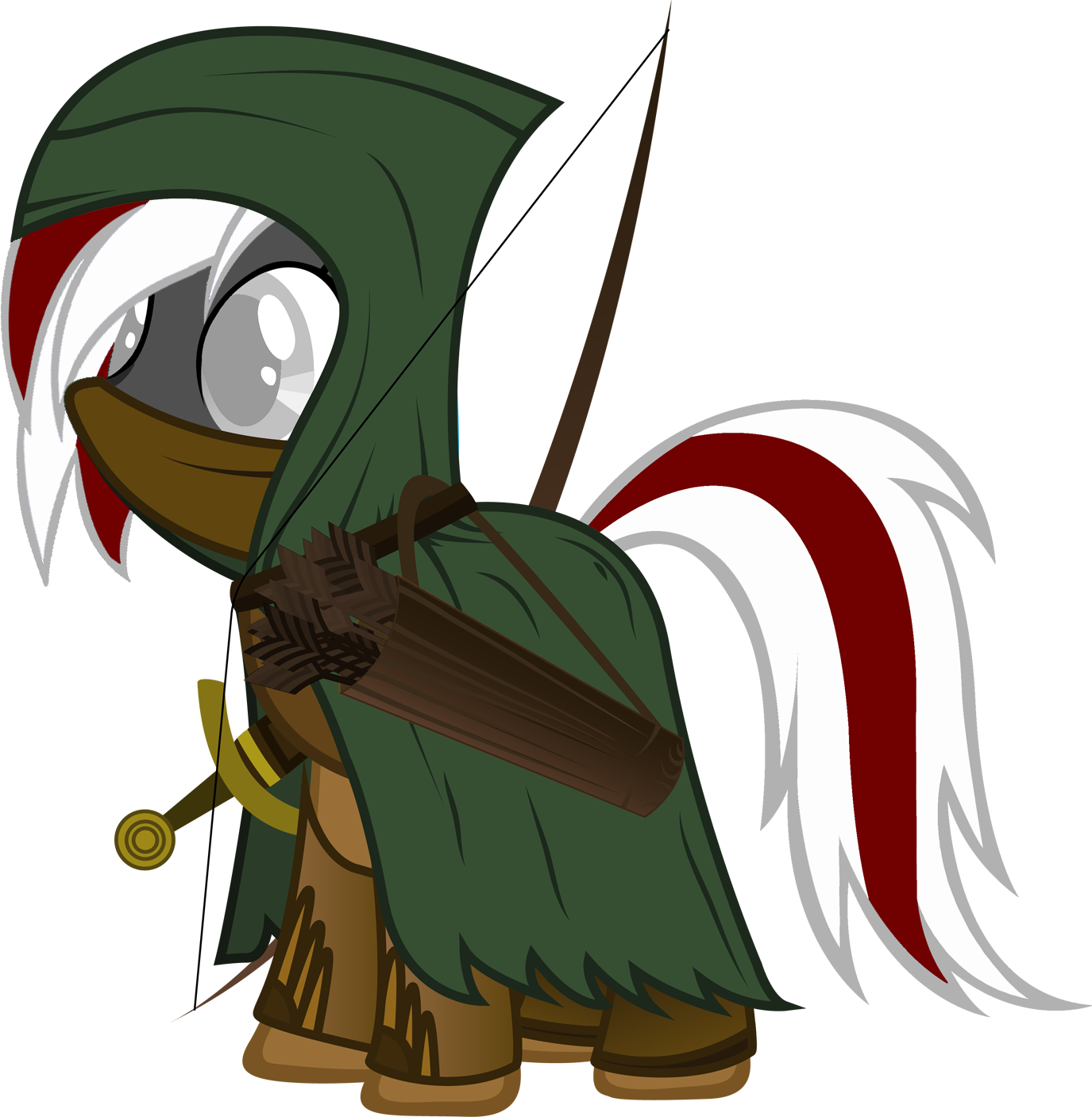 **anonymous Rolled A Random Image Posted In Comment - Rainbow Dash Warrior (1375x1407)