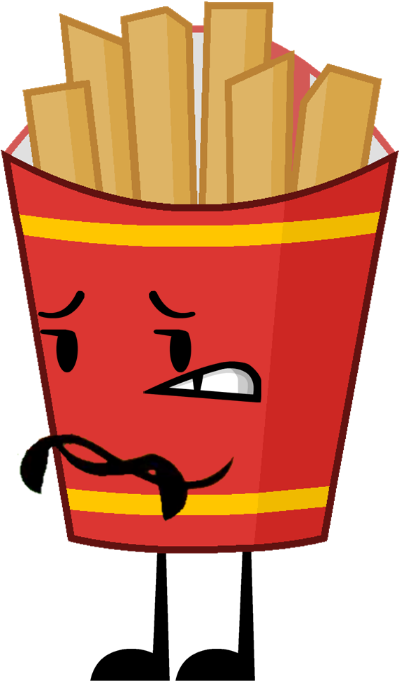 Fries Clipart Appetizer - Fries Bfdi (644x986)