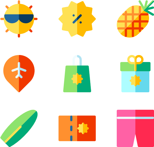 Summer Sale Icons Free - Summer Sale Icons Free (600x564)