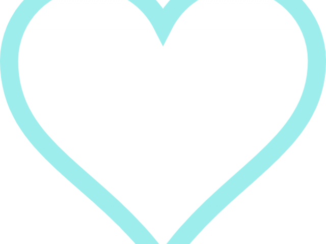 Teal Clipart Tiffany Blue - Heart (640x480)