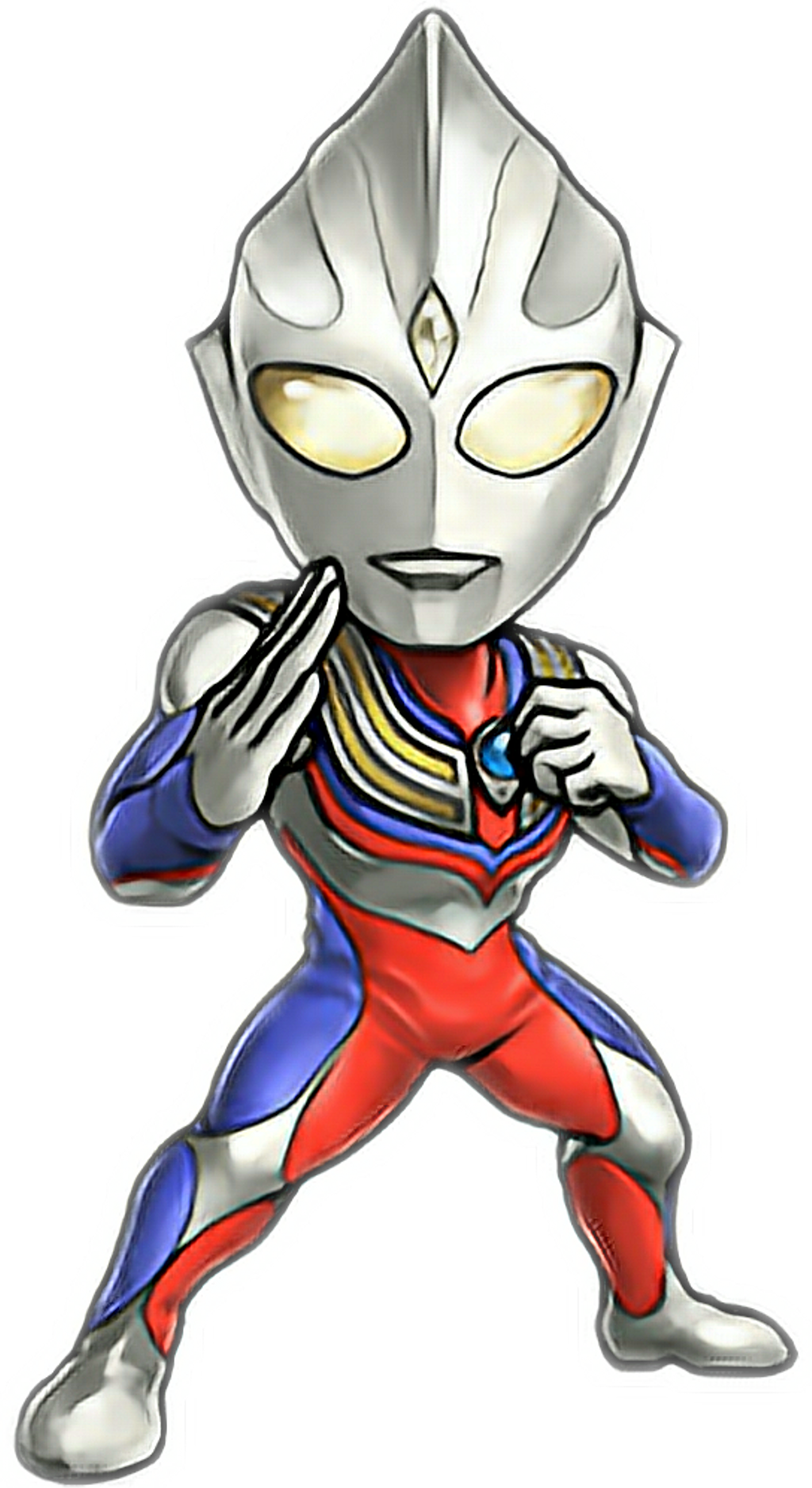 Ultraman Sticker ウルトラマン ティガ イラスト 1024x1875 Png Clipart Download