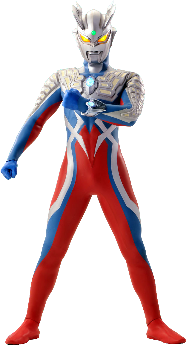 Xenoblade Chronicles Clipart Ultraman Zero - Ultraman Zero The Revenge (625x1238)