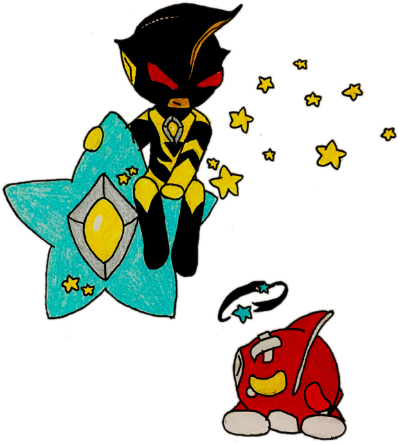 Shadow And Zearth By Blackbeltkitten On Deviantart - Cartoon (640x640)
