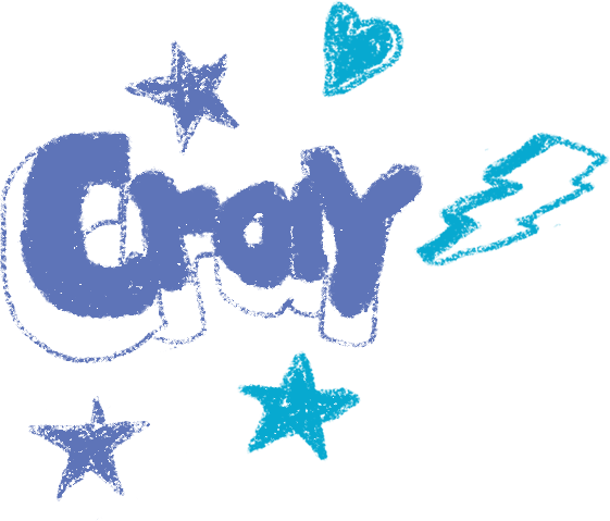 Crayola Crayon Doodles - Echinoderm (561x479)