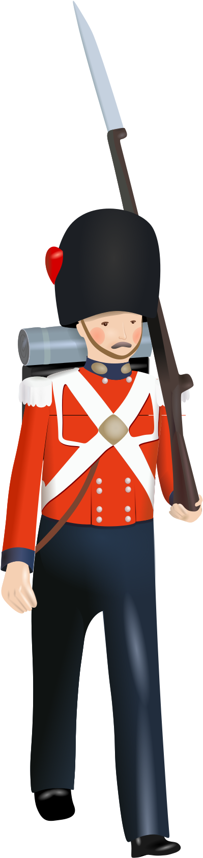 File - Toy Soldier - Svg - Toy Soldier Icon (450x1700)