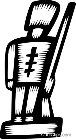 Toy Soldier Royalty Free Vector Clip Art Illustration - Toy Soldier Royalty Free Vector Clip Art Illustration (264x480)