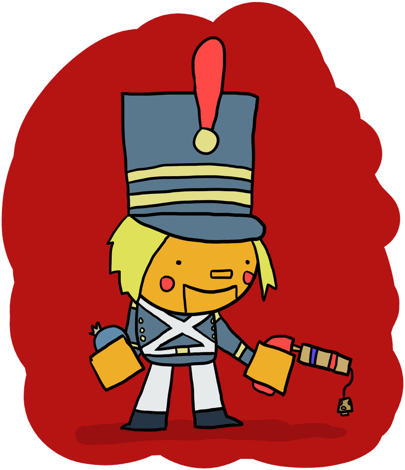 Toy Soldier Lucien By Clunse - Cartoon (823x971)