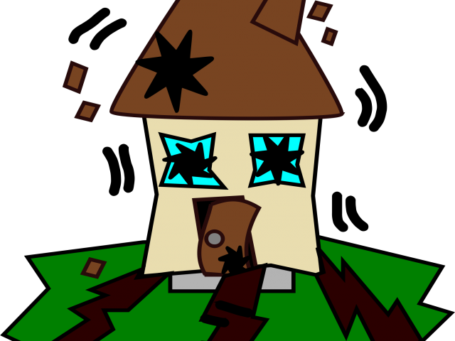 Earthquake Clipart Bad - San Francisco Earthquake 1906 Clipart (640x480)