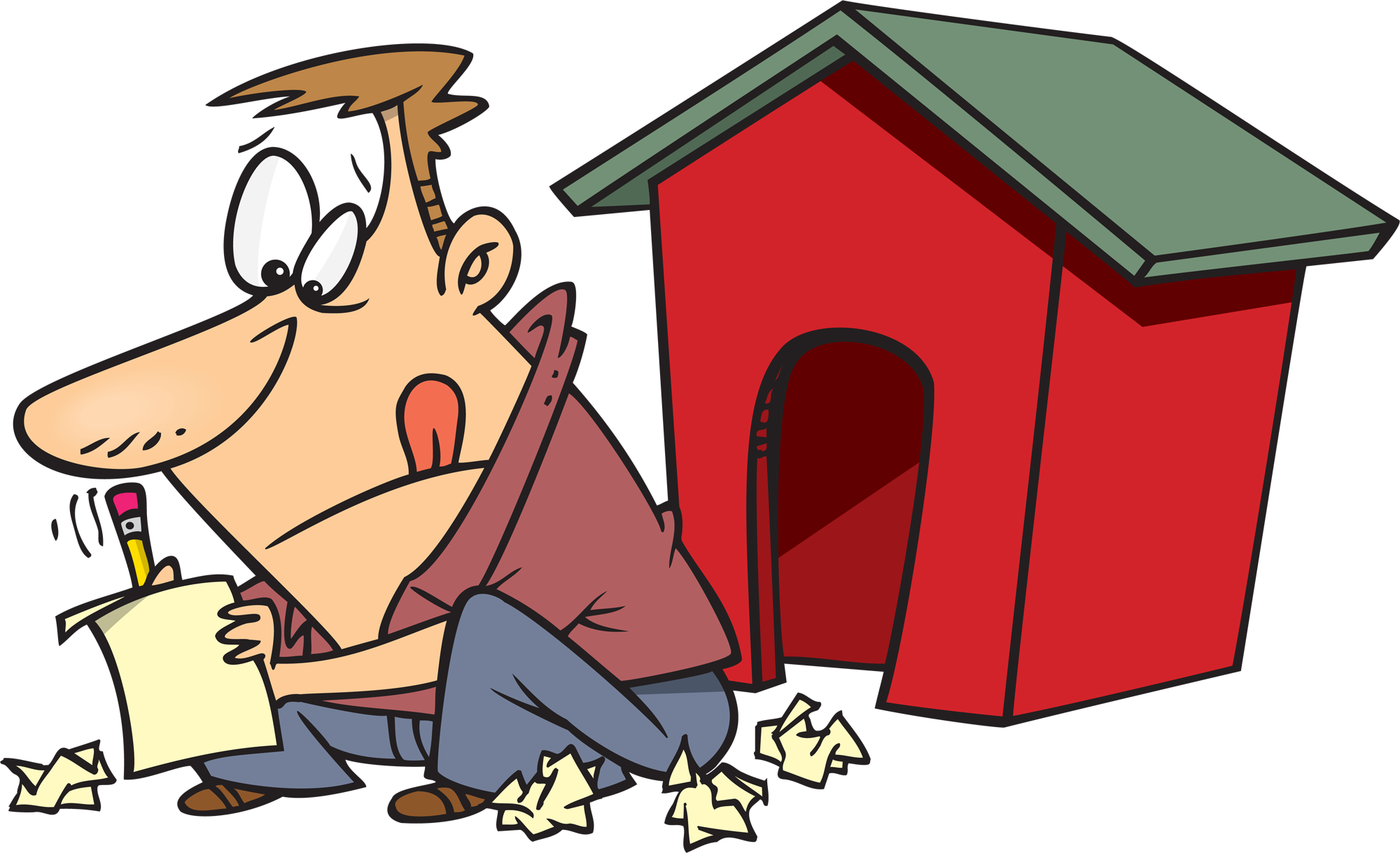 Hifiman Ear Pad Design And Customer Service Ⓒ - Hombre Sentado Con Perro Animado (2000x1219)