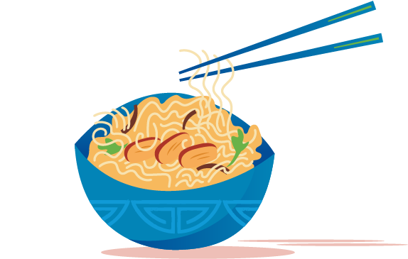 Try 'after School' Noodles At Stix - Graphic Design (602x383)