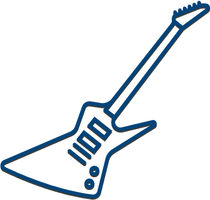 Pixbot › Icon Graphic - Electric Guitar Drawing Png (512x512)