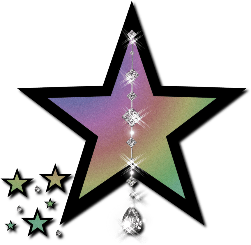 Gold Star Clip Art - Shining Star Gifs Christmas (931x858)