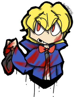 Some Clock Tower Thingy For Halloween By Natthemashedpotato - Cartoon (458x350)