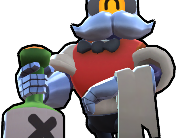 Barley Clipart Barely - Barley Brawl Stars Render (640x480)