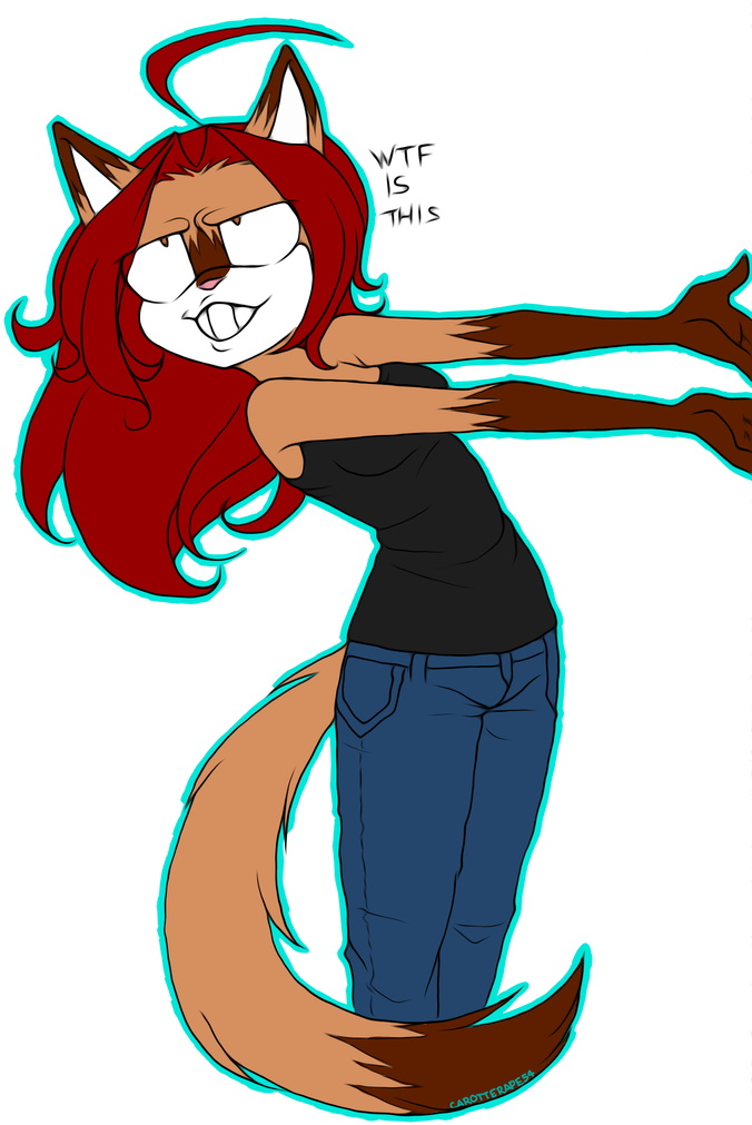 Wtf Is This By Tophat-zombie - Cartoon (771x1037)