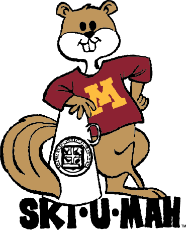 Vintage Minnesota Gophers - Cartoon (370x457)