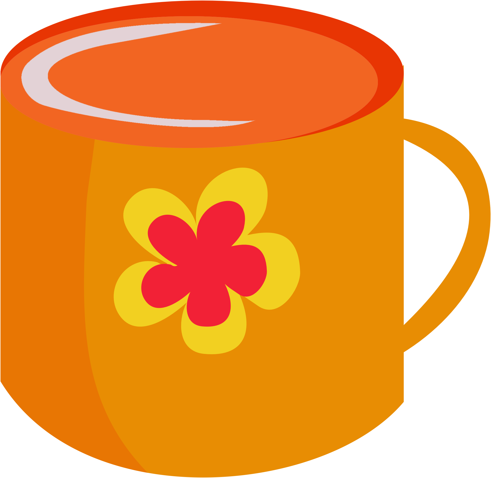 Stacked Tea Cup Clip Art - Cangkir Clip Art (1971x1919)