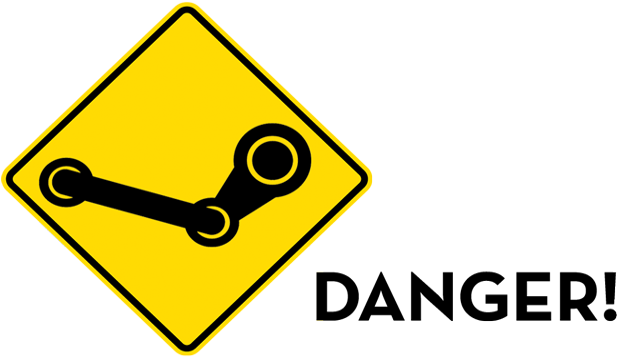 Scammers Are Hiding Malware Behind Fake Steam Pages - Steam Yellow Icon Transparent (636x360)