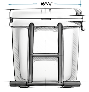 Yeti Haul Cooler 45 Quarts White Alltackle - Tundra Haul (385x360)
