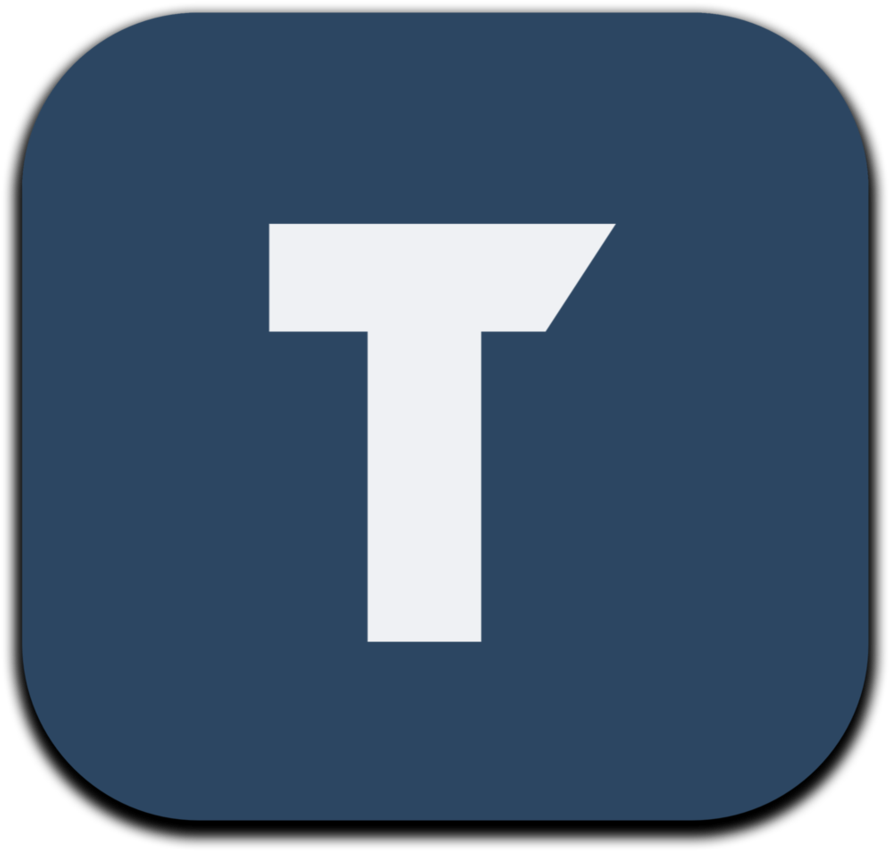 Tumblr Logo Vector - Icon With No Background (915x873)