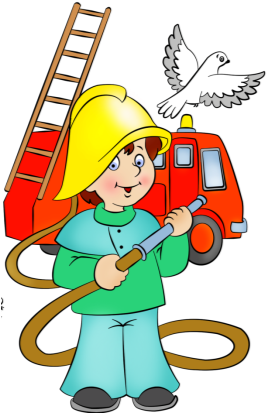 El Cuerpo Bomberos Clip Art - Пожарная Безопасность Для Детей (322x412)