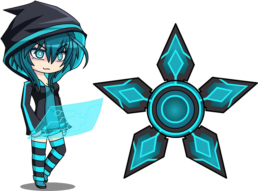 Creator Luni Anime Fidget By Lunimegames On Ⓒ - Anime Fidget Spinner Battle (986x722)