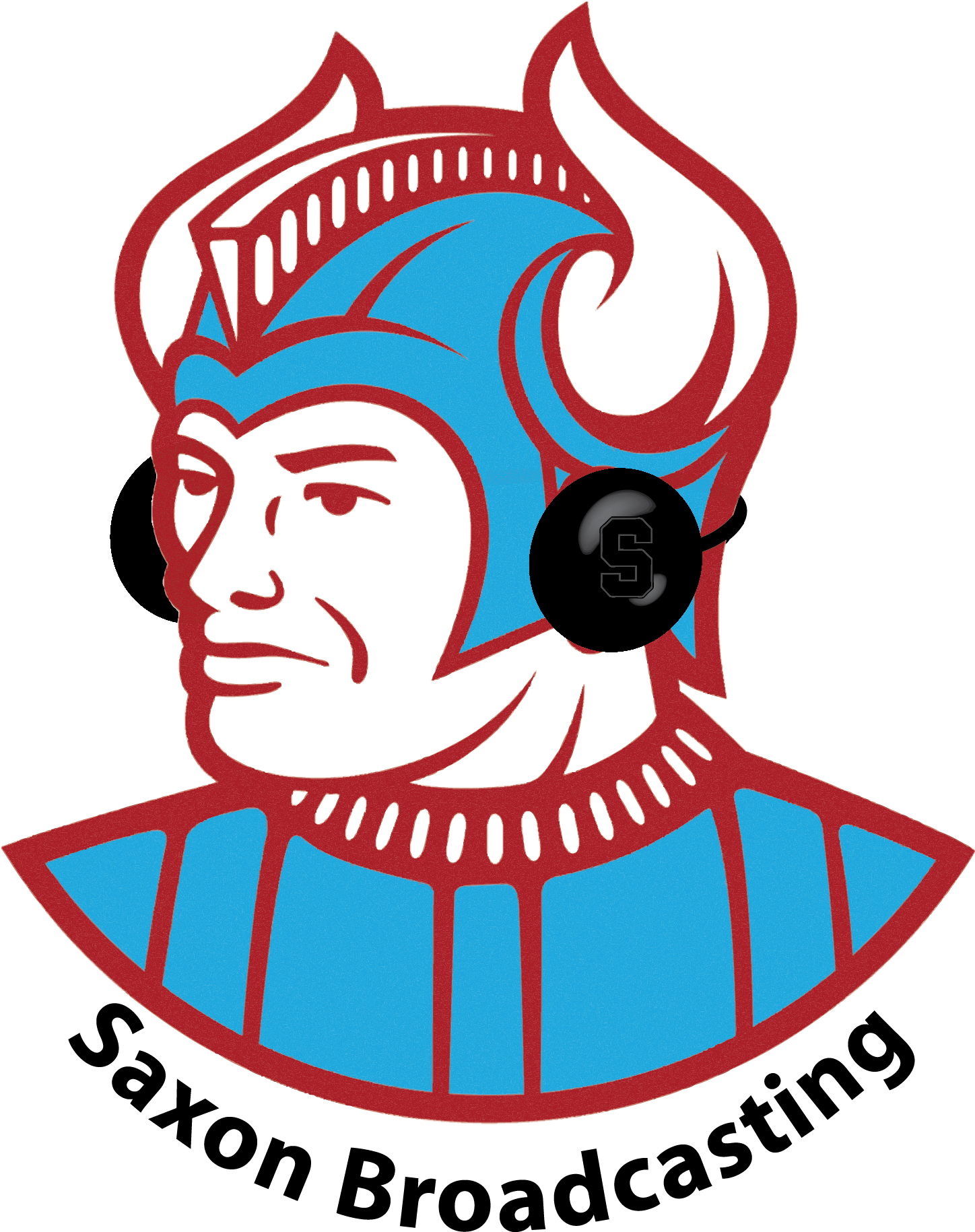 Saxon Radio One - South Salem High School Logo (1447x1866)