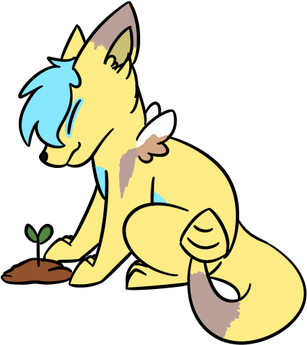 Sowing Seeds Of Spring By Vulpix150 - Cartoon (658x644)
