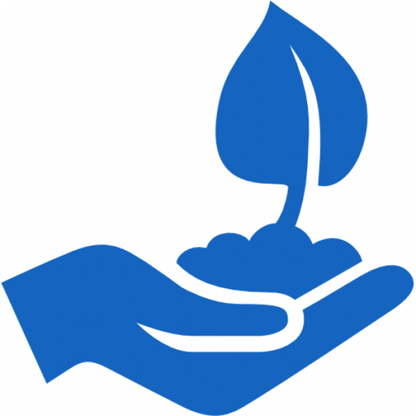 Campus Pollinator Garden - Tree Planting Icon (600x600)