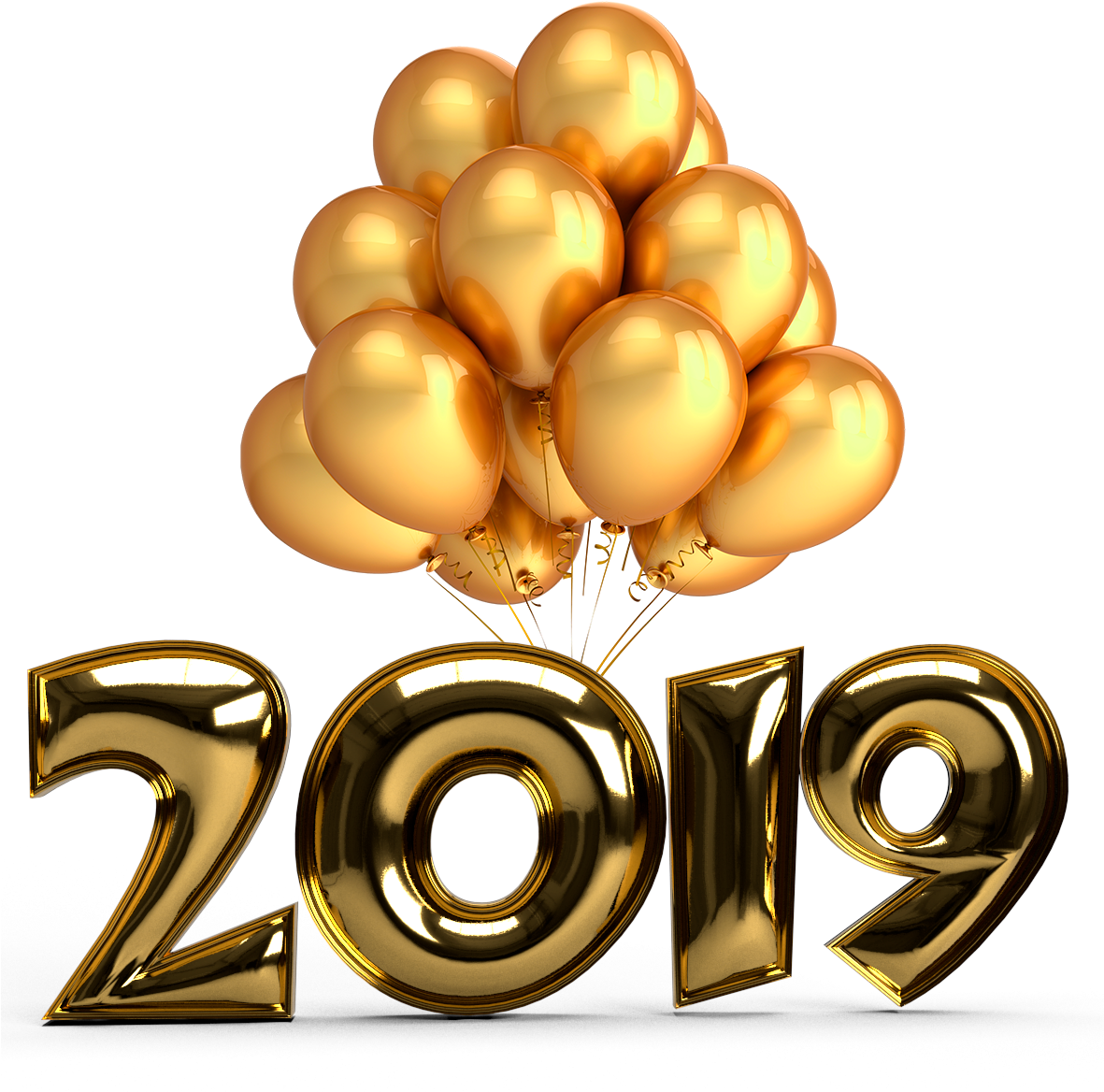 We Are Closing Today At 1 And Will Be Closed Tomorrow - New Year 2019 Logo Png (1200x1200)