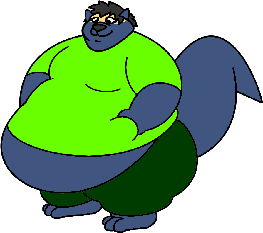 Felix's New Clothes - Cartoon (1000x900)