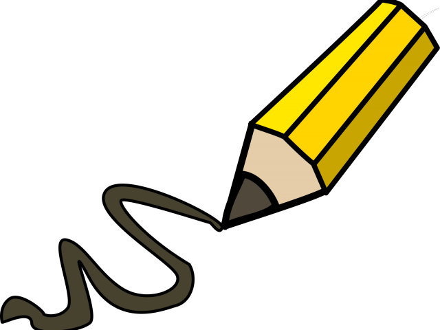 Number Clipart Pencil - Pencil Drawing Clipart (640x480)