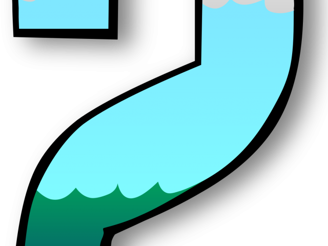 Number Clipart Creation - Number 2 Clipart (640x480)