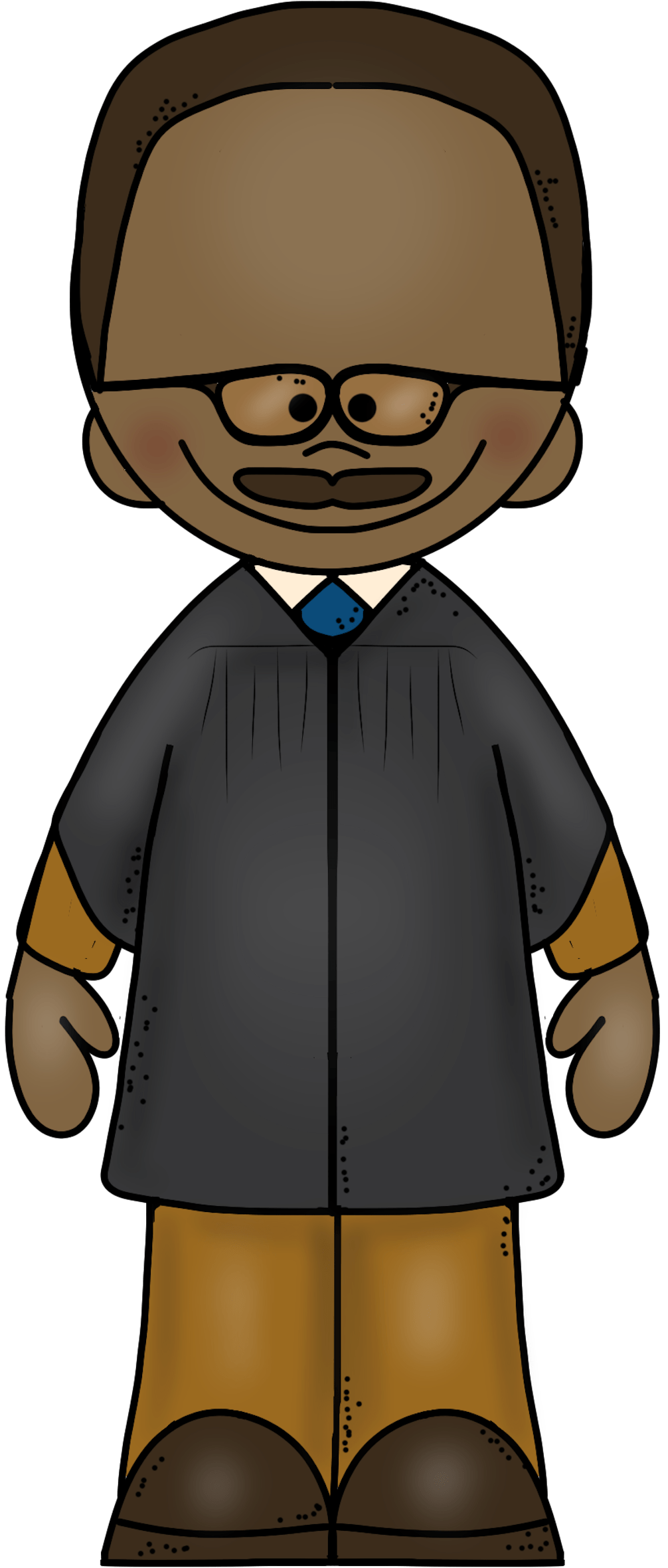Cartoon Picture Of Thurgood Marshall (1018x2400)
