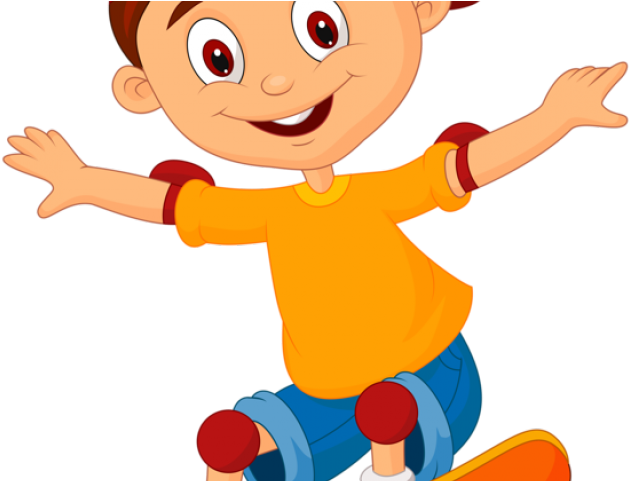 Skateboarding Clipart Goof - Kids Skateboard Vector (640x480)