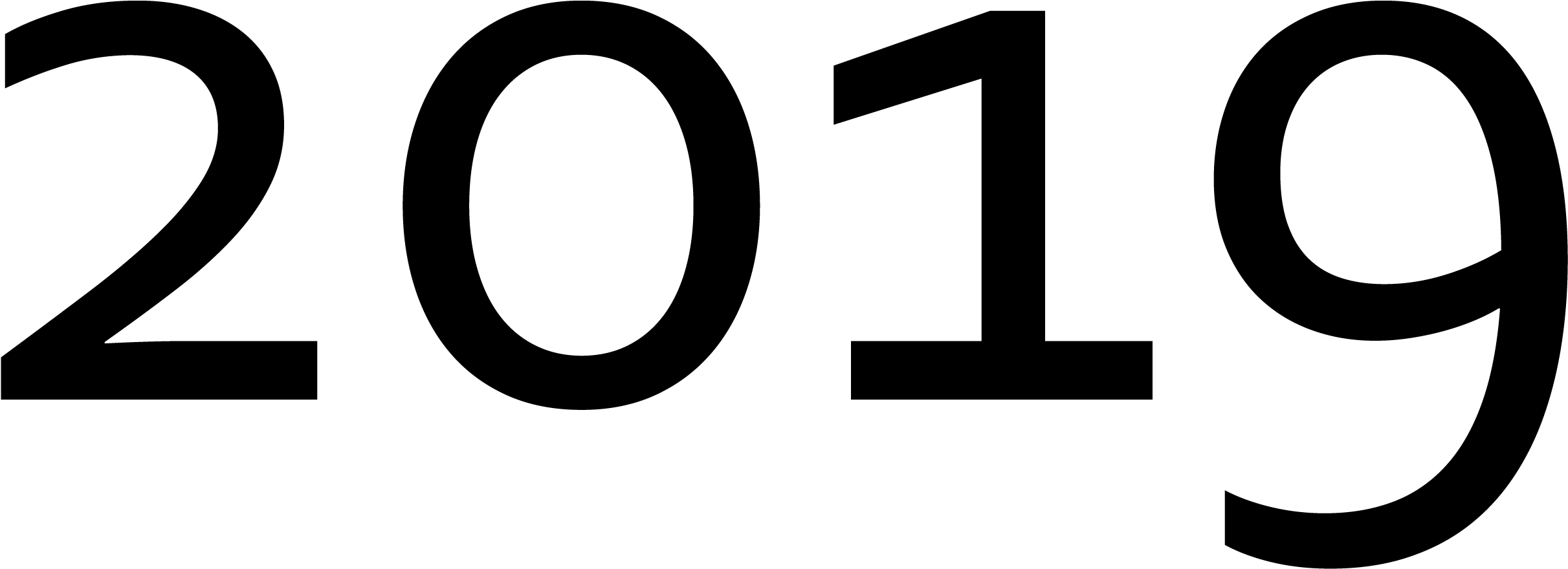 2019 Happy New Year Png - 2019 Happy New Year Png (3500x1500)