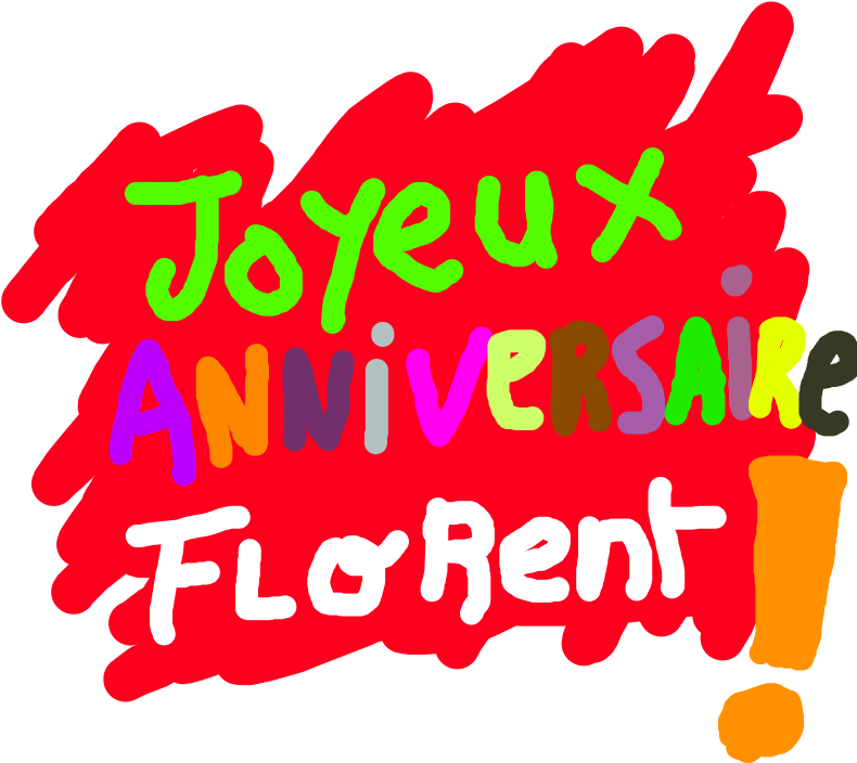 Joyeux Anniversaire Florent, The Game - Joyeux Anniversaire Florent, The Game (800x800)