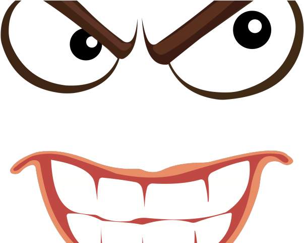 Smile Clipart Sinist - Sinister Clipart (640x480)