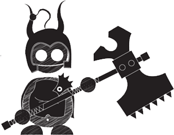 He Was Created As An Outward Extension Of Our Founding - Cartoon (350x350)