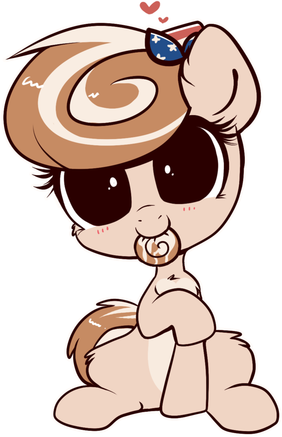 Ravensunart, Bandana, Chibi, Cinnamon Bun, Cute, Earth - Cartoon (851x1024)